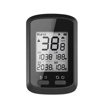 

GPS Stopwatch LCD Display Road Bicycle Bluetooth 5.0 Wireless Bike Speedometer Odometer Tracker Cycling Computer Waterproof IPX7