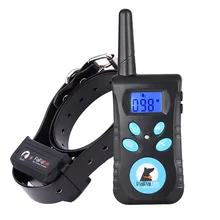 Training Collar With Remote Dog Bark Collar 2-in-1 Automatic Bark Stop Shock Collar 550Yard Range Rechargeable And Waterproof