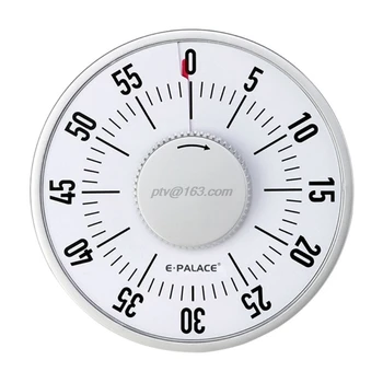 

Magnetic Mechanical Kitchen Timer Round Countdown Cooking Clock Alarm Time Reminder Home Gadgets