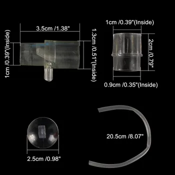 

New Adjustable Aquarium Oxygen Filter Tubing Part Fish Tank Water Outlet Pipe Kit Water Pipe Outlet Fittings Aquatic Pet Supplie