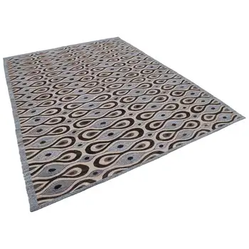 

246x324 Cm Grey Handmade Contemporary Area Rug-8x11 Ft