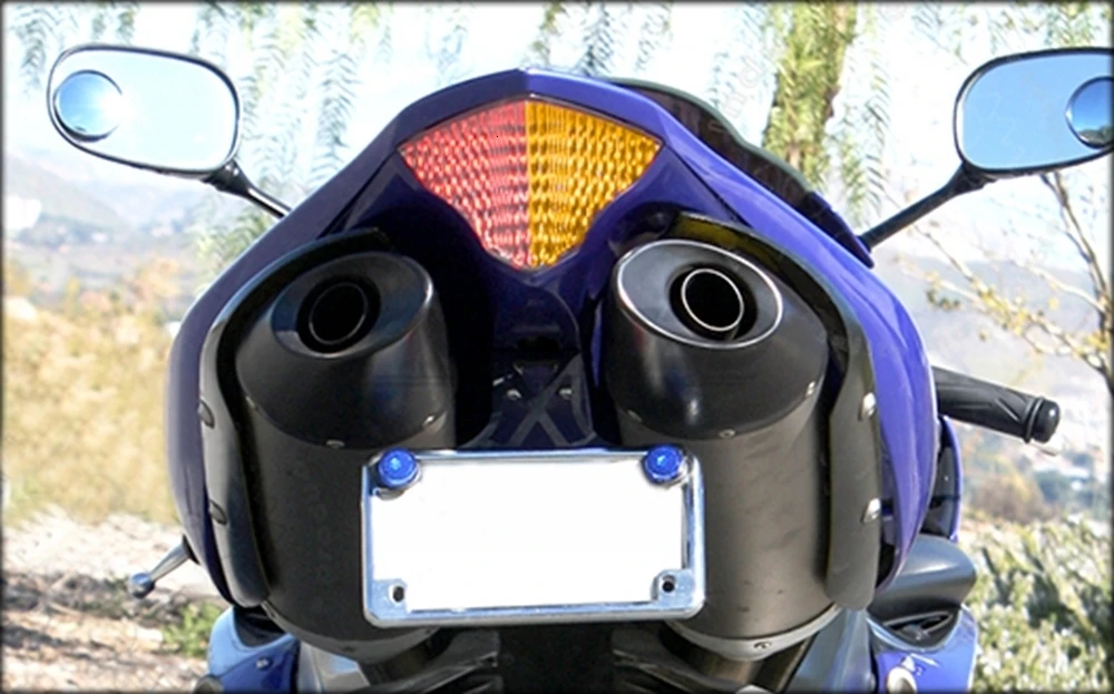 Для YAMAHA YZF-R1 YZF R1 2004 2005 2006 мотоциклетный мигающий светодиодный задний светильник поворотник интегрированный мигающий задний тормозной сигнальный фонарь