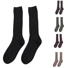 5 пар, яркие цвета, в полоску, хлопковые, сексуальные, женские, длинные носки, стильные, вечерние, уличные, для танцев, гольфы