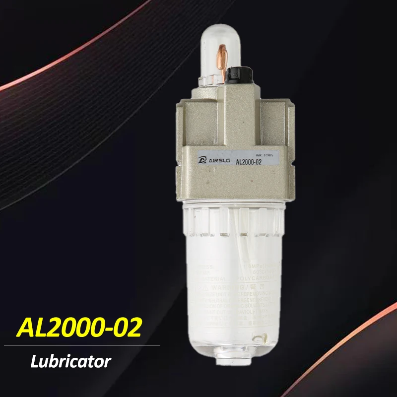 

AL2000 02 G1/4 Air Pneumatic Lubricator Gas source processor oil Lubricator
