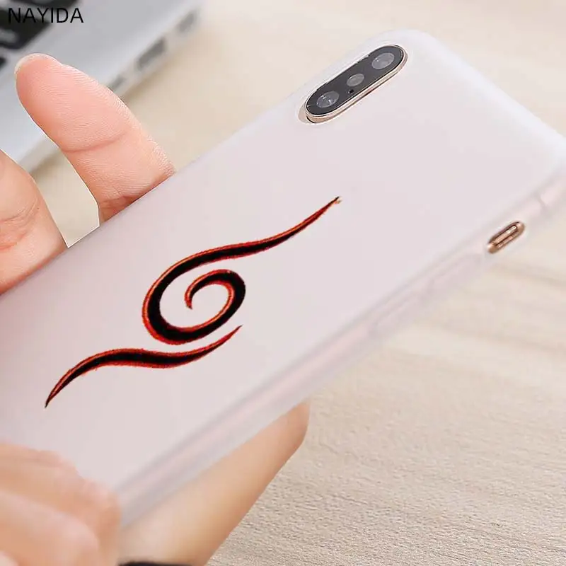 Модный мягкий чехол для Xiaomi Redmi 9A 8A 7A 6A Note 9 8 7 6 5 Pro 8T 9S с логотипом Наруто