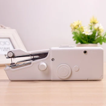 

Home Sewing Machine Portable Mini Handheld Sewing Machine Electric Stitch Household Repair Tool Kit For Quick Repairs ZB
