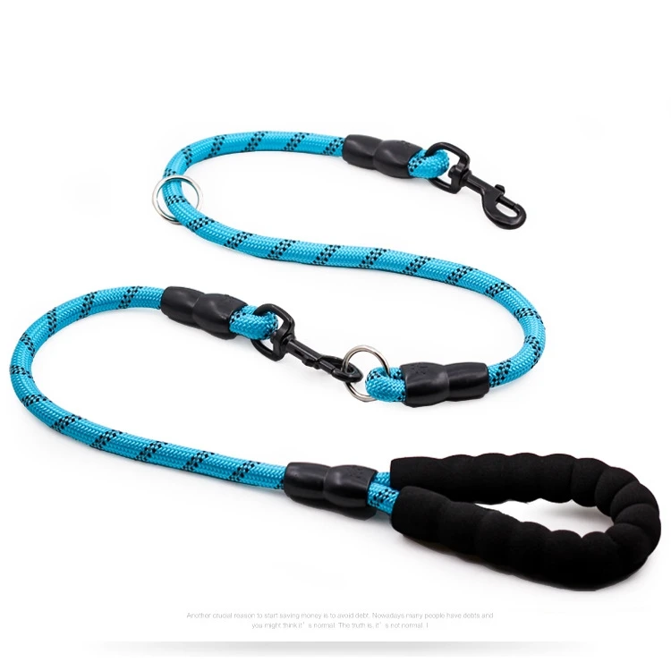 EXCELLENT ELITE SPANKER Short Style Pet Dog Leash Outdoor Training Dogs Traction Rope Can Extend Large Dog Leash with Handle 