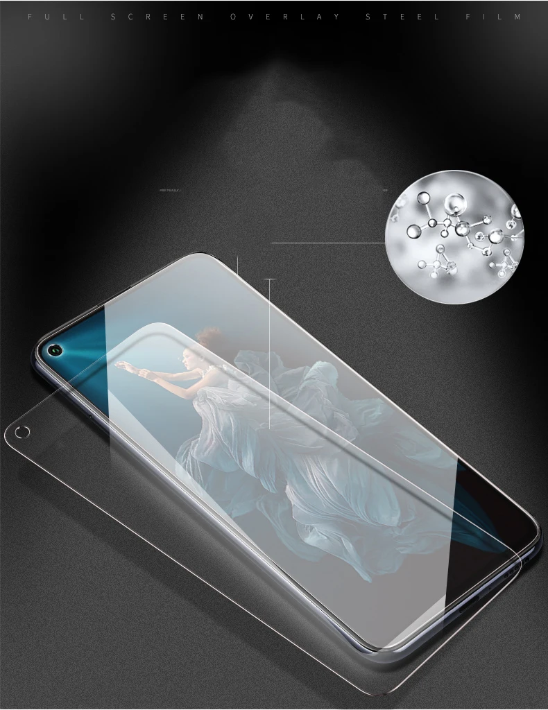 2 шт Полное закаленное стекло для huawei Honor 20 анти-синий-ray 9H Защитная пленка для экрана на Honor 20 Pro стекло Honor20 Lite View 20