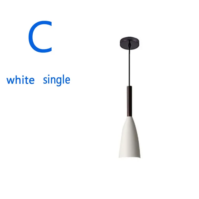 Nordic Pendant Lights Modern Hanging Lamps Minimalist Simple Light Multicolor Lamp 3 Heads for Kitchen Dining Room coffee bar Auburn
