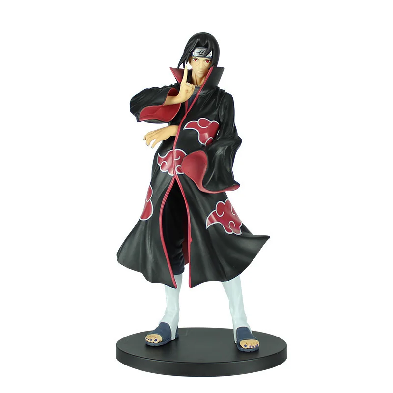 Naruto Shippuden GK Akatsuki Uchiha Itachi Action Figure Anime Model 21cm PVC Statue Doll Collectible Figurine Toys For Children | Игрушки и