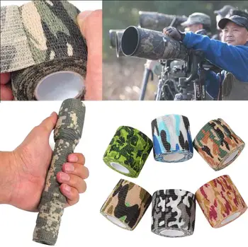 

2017 Hot Bionics Self-adhesive Non-woven Camouflage WRAP RIFLE GUN Hunting Tape