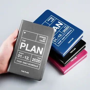 

2020 Calendar Notebook A7 Diary Business Journals Monthly Weekly Planner Schedule Agenda Organizer School Office Stationery