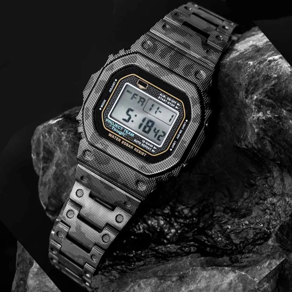 Металлический чехол для часов из титанового сплава DW 5600 DW5600 камуфляжный GW5000