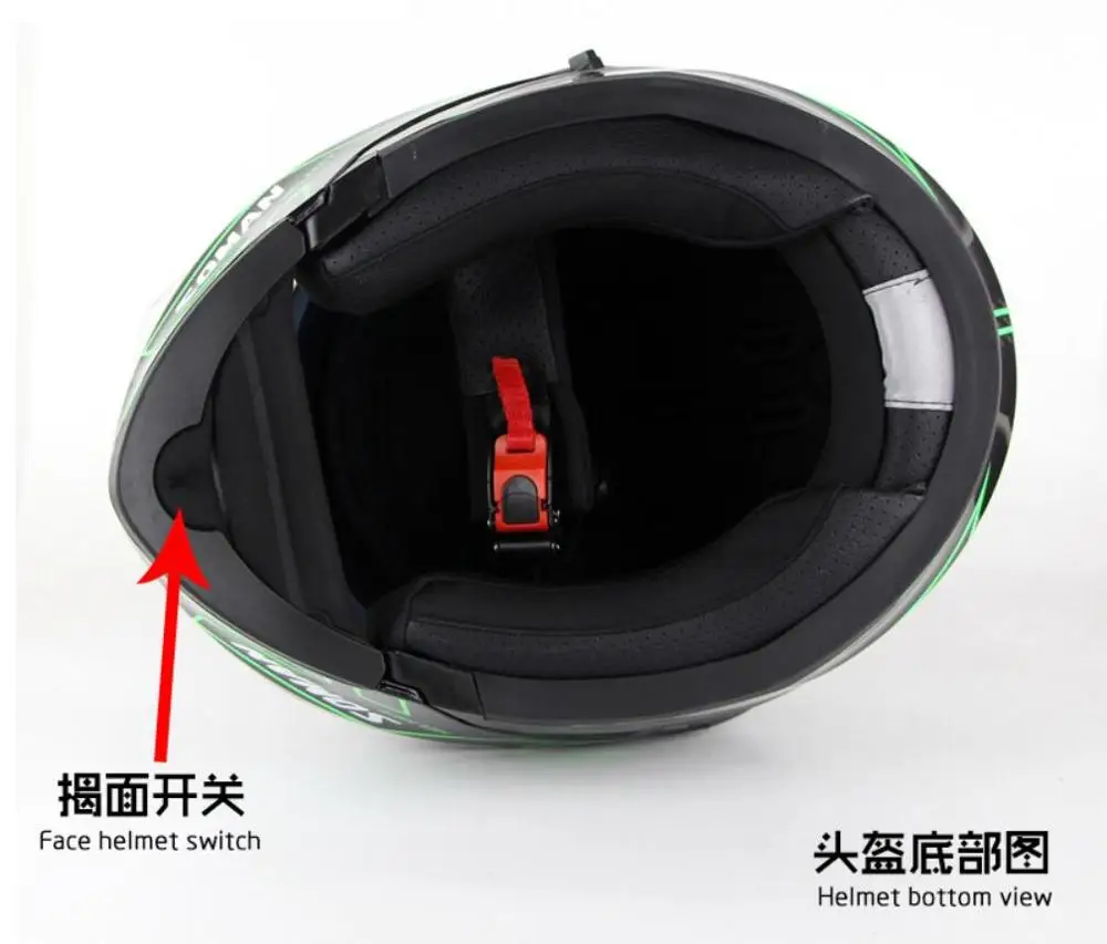 Полное лицо Soman 955 двойные линзы мотоциклетные шлемы мотоциклетные Capacetes Moto Casco точка утверждения откидной шлем