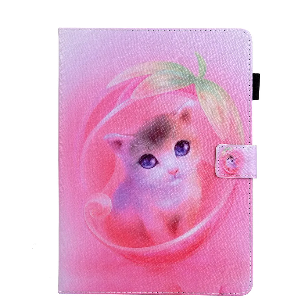 Puppy-Pig for A2232-Cover Apple 7th A2198 Panda Gen A2200 Butterfly Cat iPad Coque Funda