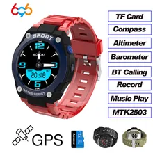 696 DT97 профессиональные спортивные gps Смарт-часы/браслет/ремешок мужские уличные Bluetooth звонки сердечного ритма водонепроницаемые компасы часы