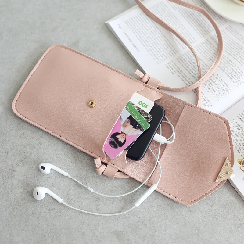 Universal Phone Bag Pouch Neck Strap Wallet Case For Huawei P30 P10 P20 Lite Mate 10 20 Pro Nova 2 2i 3 3i Honor 10 9 Lite 8X 7C
