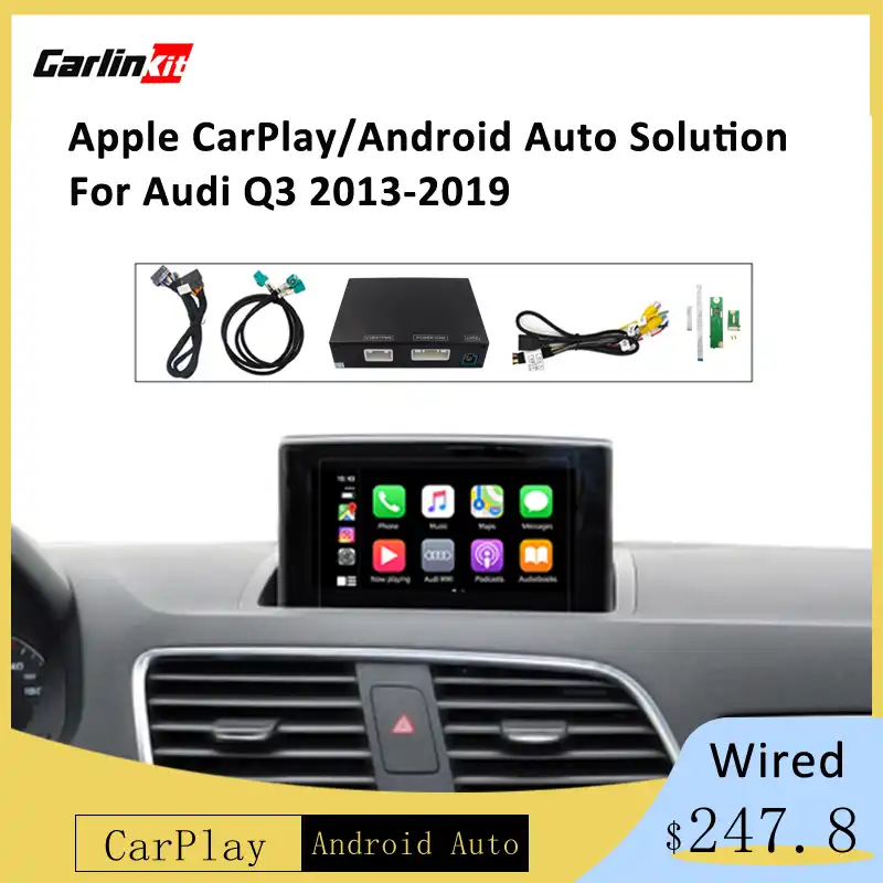 Carlinkit Wired Apple Carplay Decoder For Audi Q3 Mmi 2013 2018 Muitimedia Interface Carplay Android Auto Retrofit Kit Car Multimedia Player Aliexpress