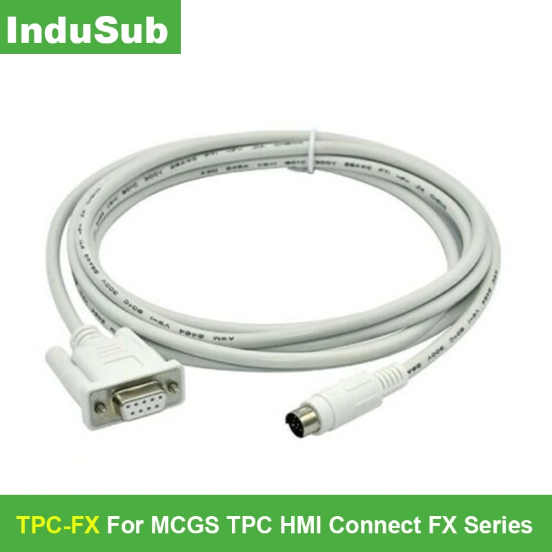 

TPC FX PLC Programming Cable TPC-FX For MCGS TPC HMI Connect FX Series