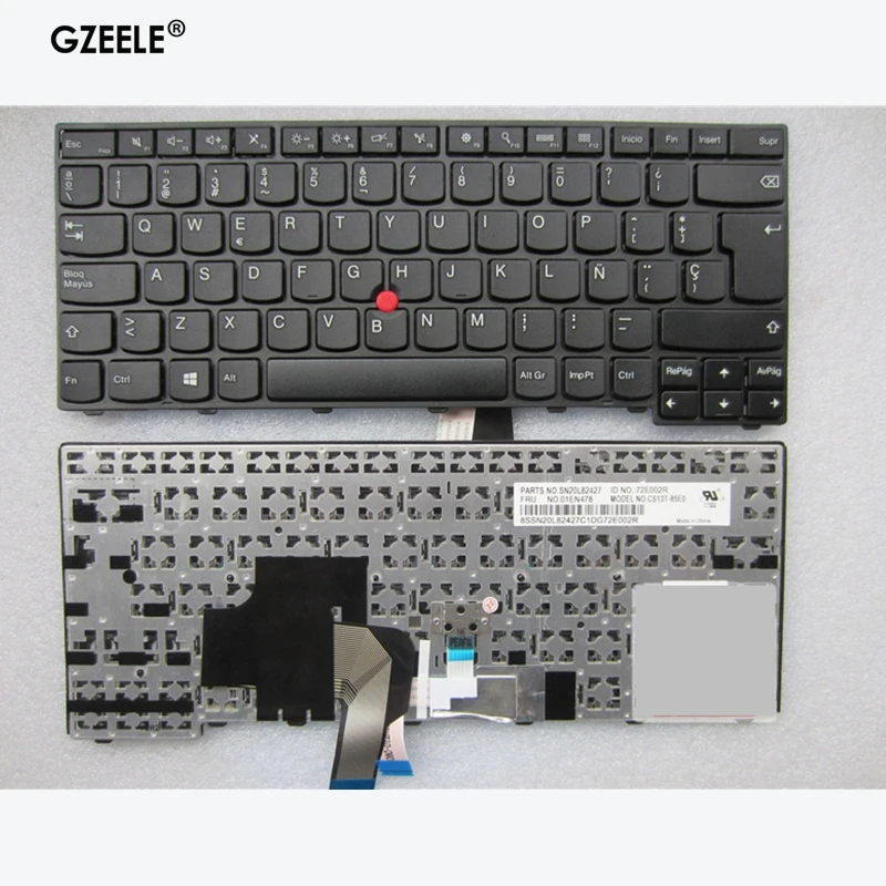 Испанская клавиатура для ноутбука lenovo ThinkPad L440 L450 L460 L470 T431S T440 T440P T440S T450 T450S e440 e431S T460 SP костюмы латиноамериканских танцев LA