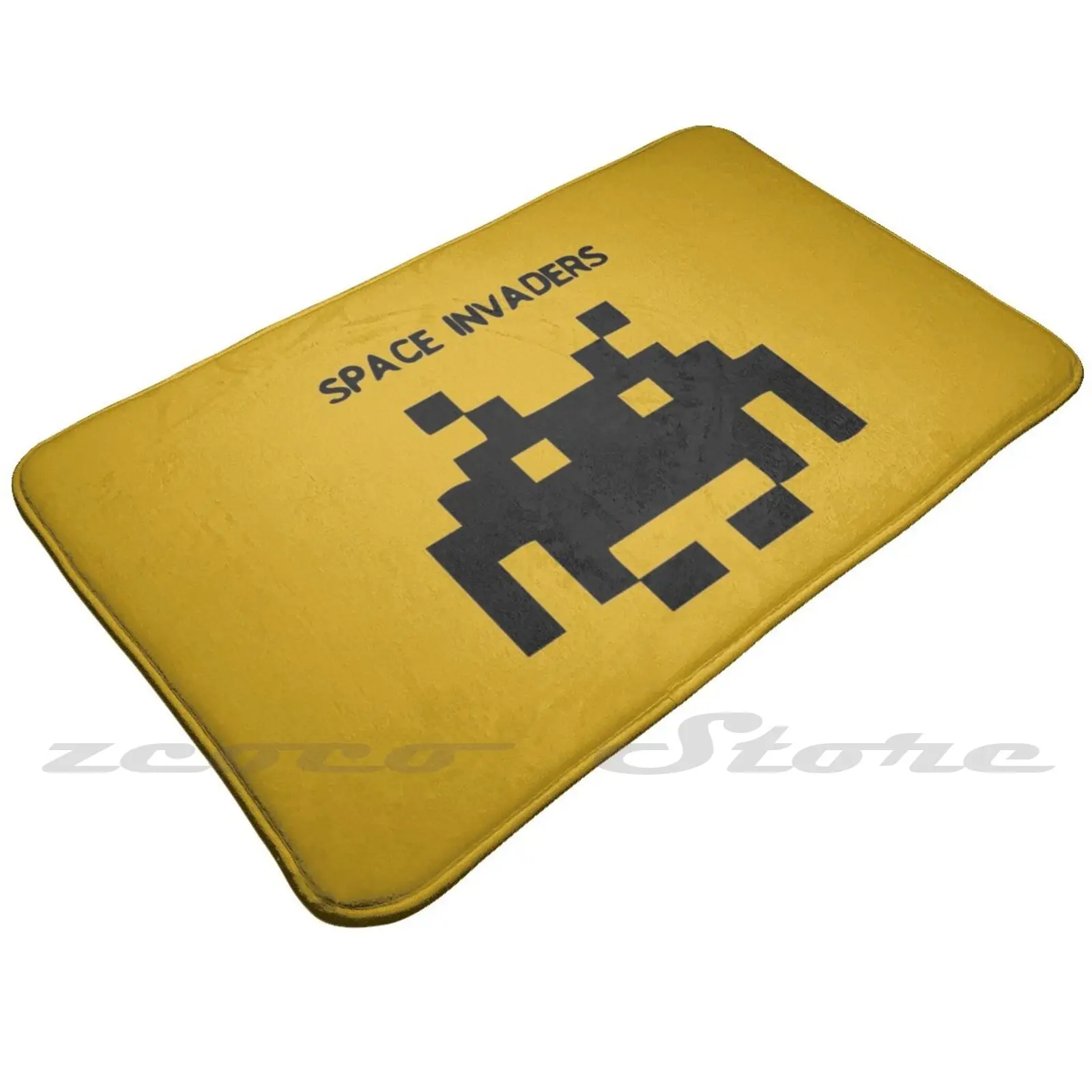 Игровой коврик Space Invaders антискользящий мягкий ковер для геймеров старых | Дом и
