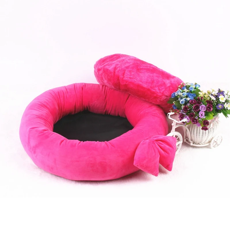 New Arrival Dog Bed Velvet Cat Bed Breathable Kitten Nest Comfort Cat Mat Warm Cat Sofa Pet Sleeping Bed Durable Pet House