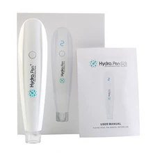 Hydra Pen H2 Беспроводная профессиональная микроигла ручка цифровой дисплей Derma Hydrapen автоматический аппликатор сыворотки с 2 картриджами