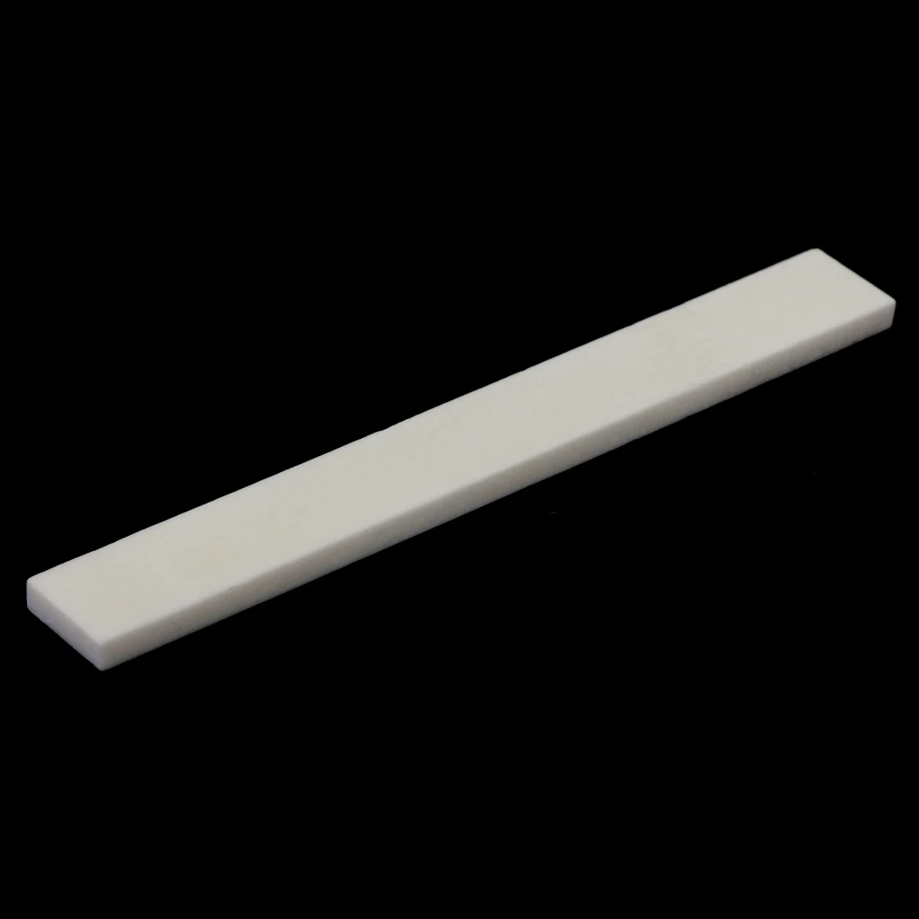 Luthier Bone Saddle Blanks For Handmade Guitar DIY Guitar Maker 6 PCS guitar nut