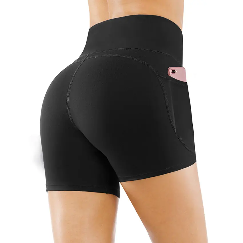 Dragon-Fit-High-Waist-Athletic-Yoga-Shorts-For-Women-Pocket-Sport-Cycling-Shorts-Compression-Workout-Fitness (1)