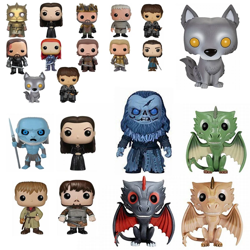 

Robb Stark Renly Baratheon The Others Complete Set Action Figure Collection Model Boy Toys Birthday Christmas Gift (10 CM)