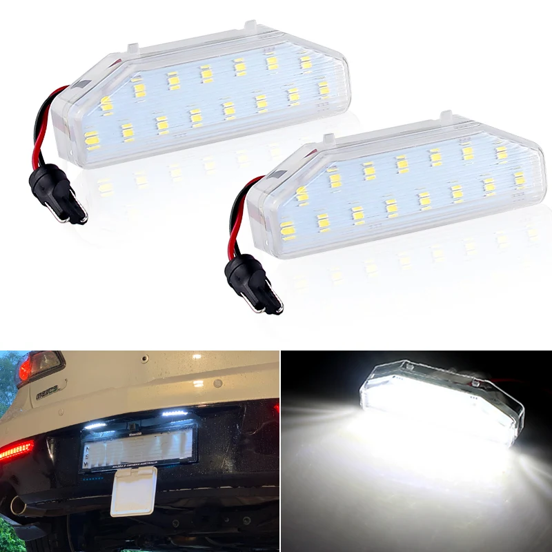 

2PCS LED License Number Plate Light Lamps For Mazda 6 RX-8 04-12 For MAZDA6 2006-2011 OEM#: GS1D-51-270D