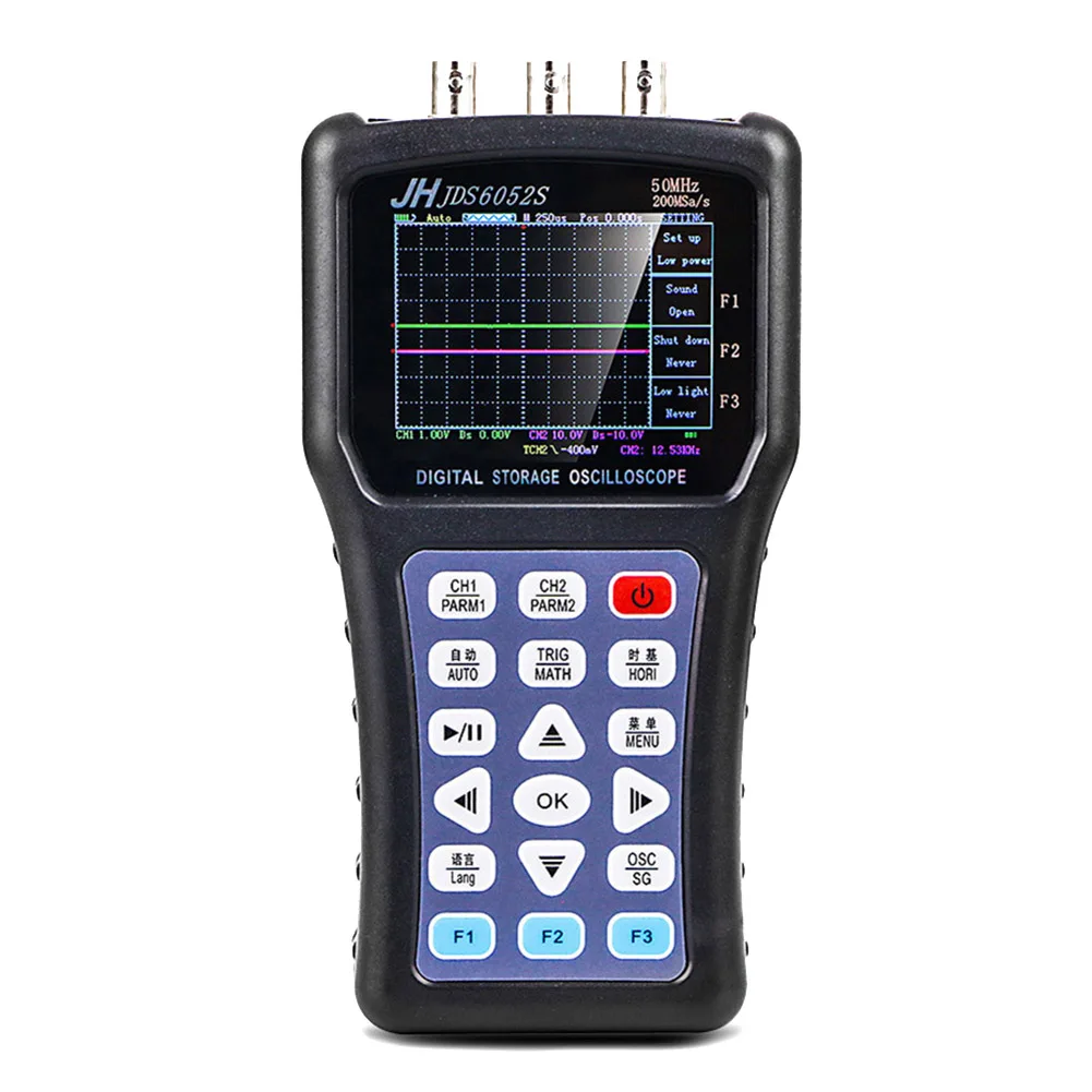 

Handheld Signal Generator Digital Display 2 Channel Test Tool Supplies JDS6052S _WK
