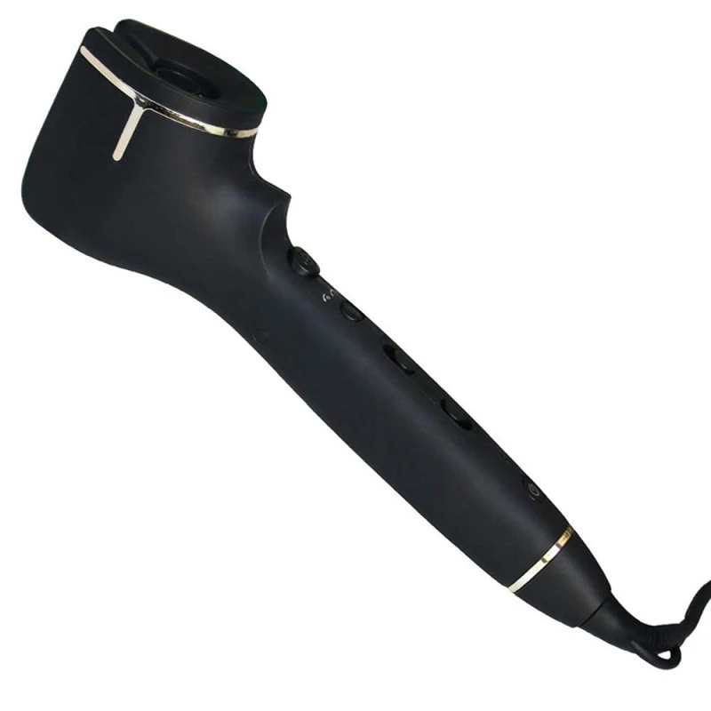 

HTHL-Black US Plug Professional Hair Curling Iron Electric Hair Curler Wand Curler Ceramic Hair Curling Tools Magic Hair Curl St