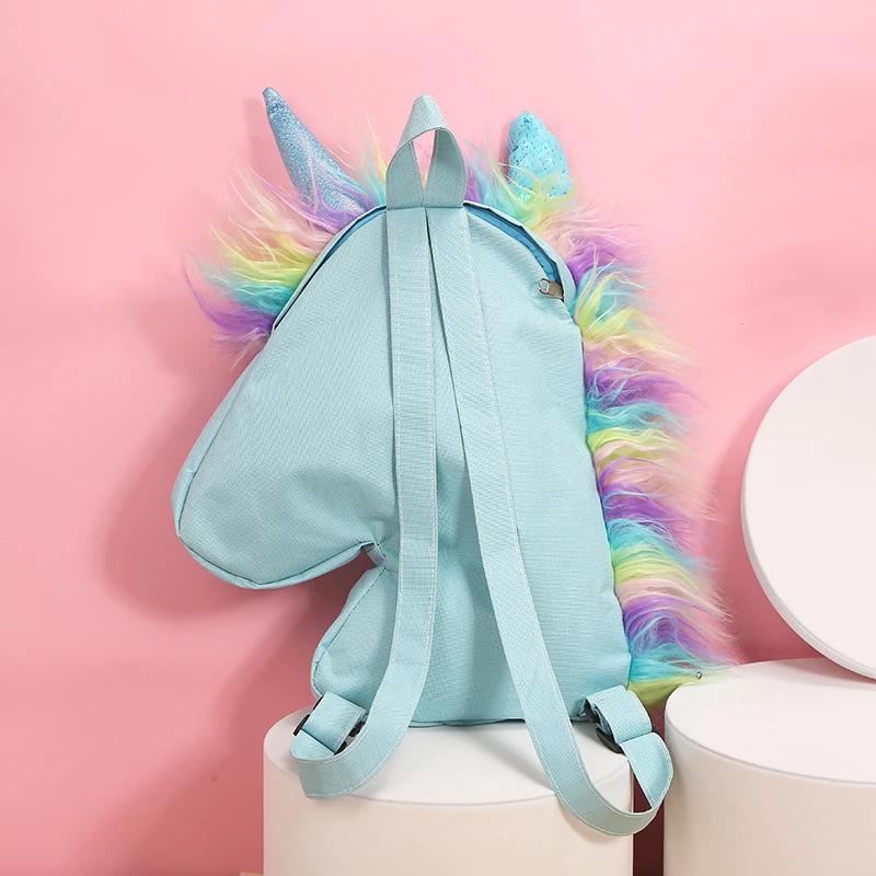 Reversible Sequin Unicorn Kawaii Backpack