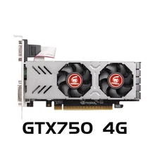 Carte graphique nVIDIA Geforce GTX 750, 2 go GDDR5, 750 bits, VGA, pour ordinateur de bureau