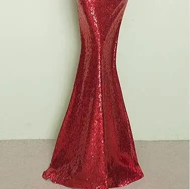 Красный Вечернее платье с оборками и открытыми плечами Robe De Soiree, вечернее платье с вырезом лодочкой и рукавом до локтя, новинка, вечернее платье русалки F297 - Цвет: Красный