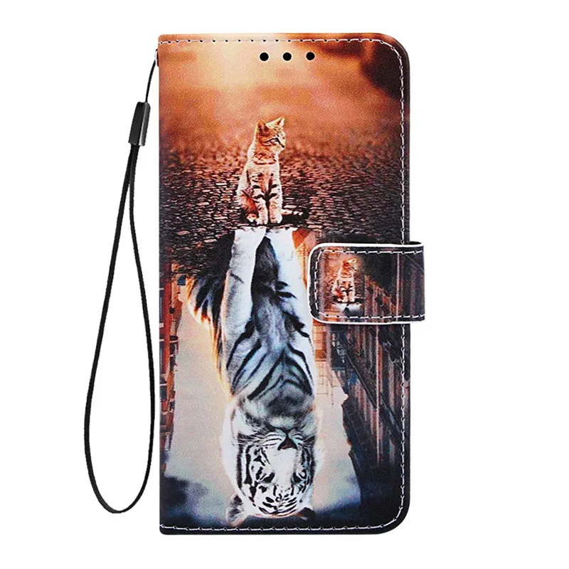 Чехол для huawei honor 9x pro, чехол для huawei honor 9 X Pro, Роскошный кошелек с животными, кожаный флип-чехол, чехол для huawei honor 9 X Pro