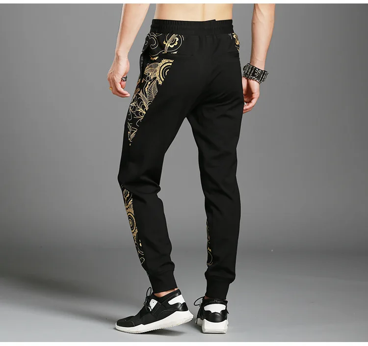 New Style Men Slim Fit 9 Pants Korean-style Youth Skinny Pants Brushed And Thick Rome Cotton Nylon 380G/M2 G830