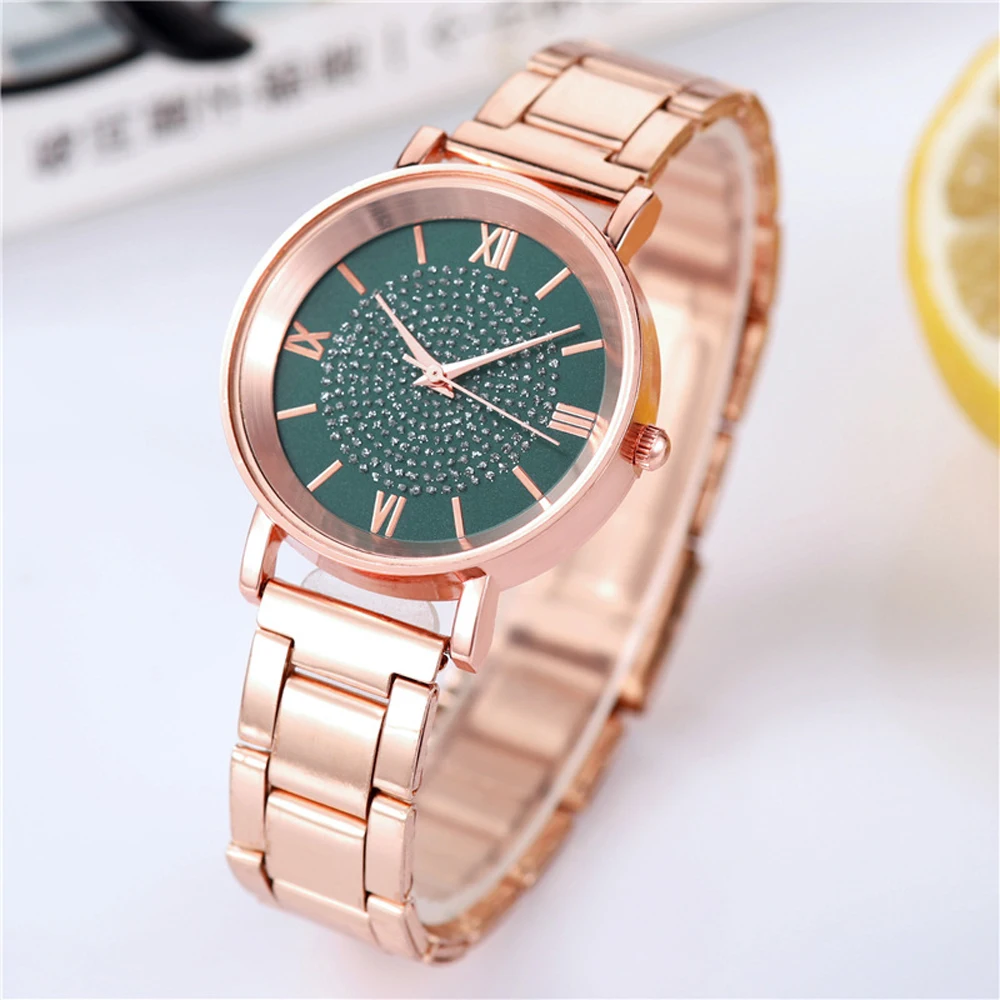 Frauen Uhren 2020 Luxus Diamant Rose Gold Damen Handgelenk Uhren Magnetische Frauen Armband Uhr Für Weibliche Uhr Relogio feminino