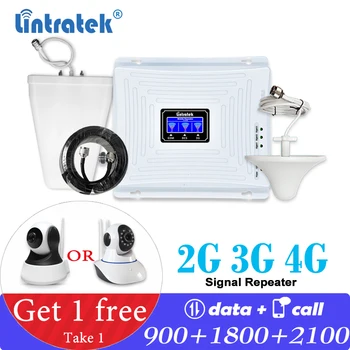 

Buy 4G Signal Repeater to win Free Gift IP WIFI Camera. Buy 900 1800 2100 LTE Repeater WCDMA GSM Signal Amplifier for Home Use