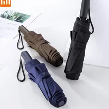 Xiaomi большой и удобный Универсальный Зонт-светильник и портативный зонтик усиленный зонтик защита от солнца UPF40+ защита от УФ