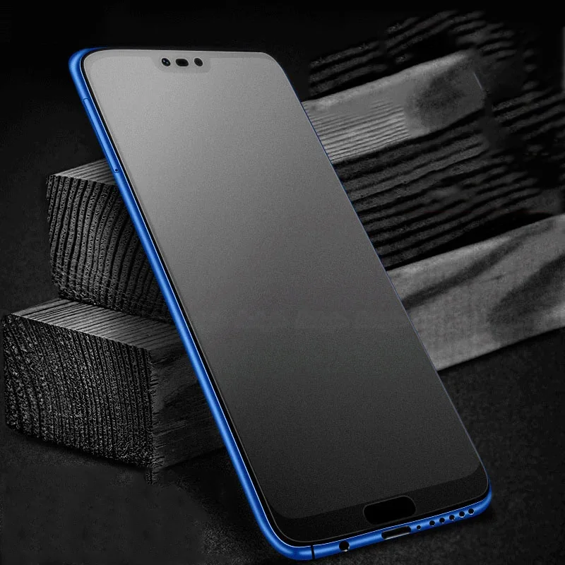 Honor X10 8X Max Frosted Glass Huawei Honor 7X 7C Pro 6X 8C 8A Pro 8S 9X Pro Lite 9C 9A Matte Tempered Glass Screen Protector afbeelding