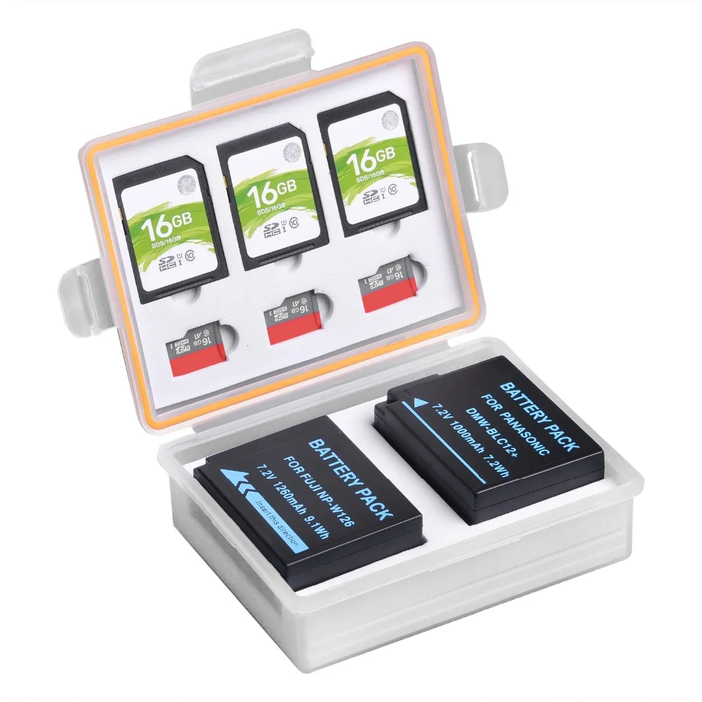 Batmax NP-W126 NP-W126S Battery+LED Dual USB Charger&Type C Port for Fujifilm HS30EXR HS33EXR X-Pro1 X-E1 X-E2 X-A1 X-A2 X-T20