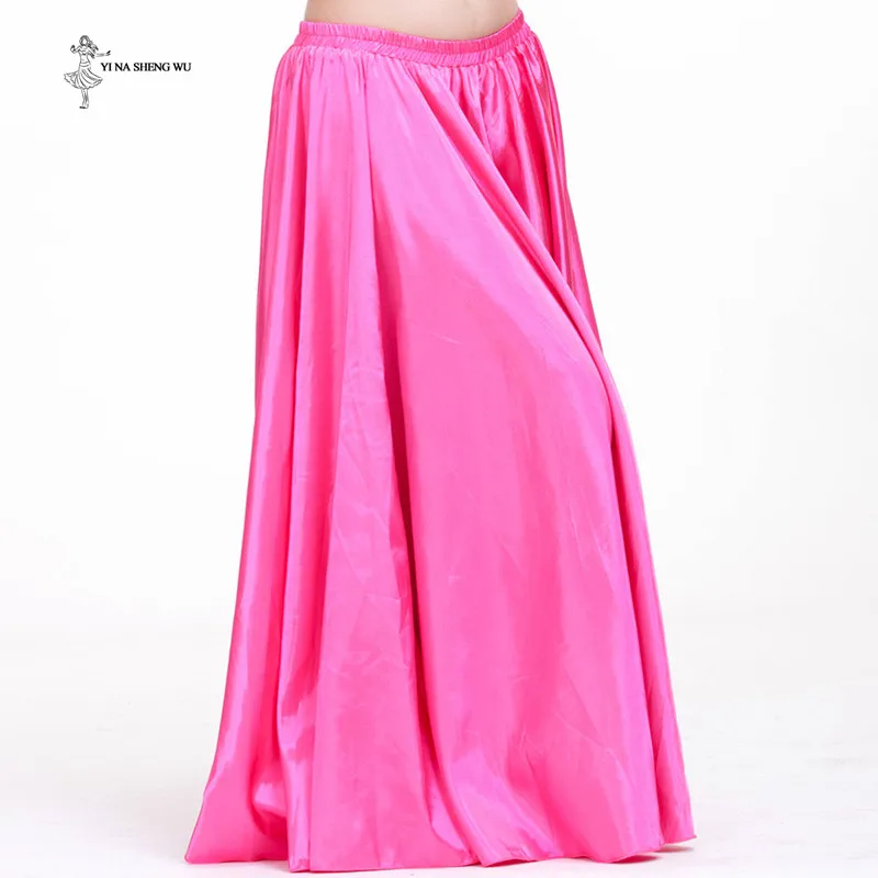 Костюмы для танца живота, длинная танцевальная юбка для взрослых женщин, женская красная юбка для танца живота, большая юбка-качели, одежда для цыганских танцев