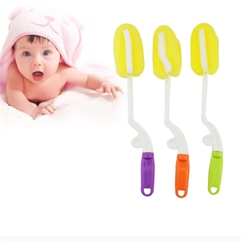 

Bottle Cleaner Brushes Nylon Scrubbing Mug Drinking Milk Brush Washing For Baby Bottles Kitchen Cleaning Brush