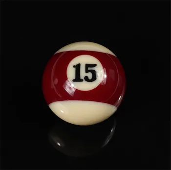 

NO.15 Replacement Billiard Ball Cue Training Normal Standard Durable Sport Pool Table Indoor Accessories Tool 2-1 / 4 "57.2MM