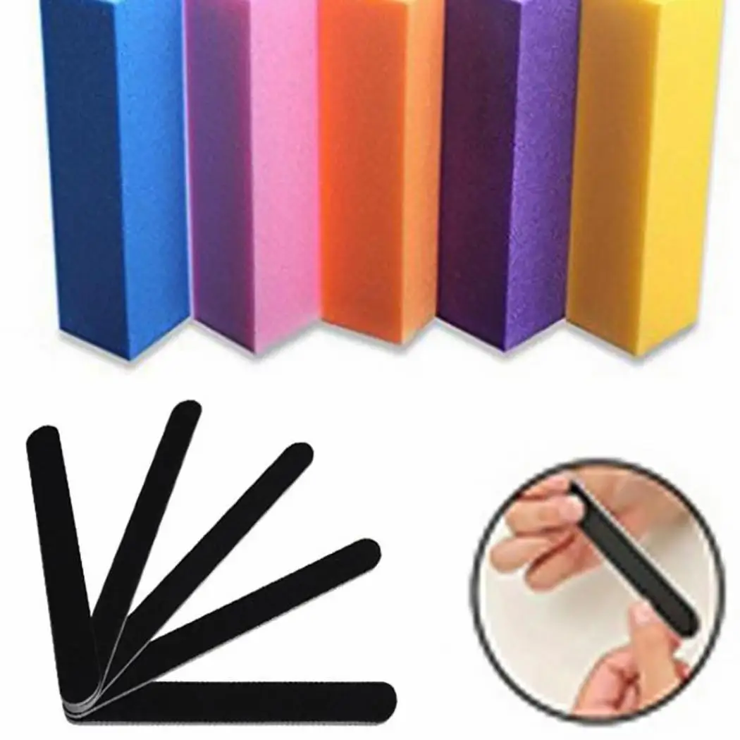 Пилка для ногтей блок-шлифовщик sanding Block Набор дома, салона и т. Д. Инструменты для маникюра профессиональная пилка для ногтей буферный набор