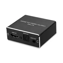 Hdmi аудио экстрактор HDMI в HDMI и оптический TOSLINK SPDIF+ 3,5 мм стерео аудио экстрактор конвертер HDMI аудио стерео аудио Ext