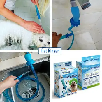 

2019 Newest Pet Clearning Tools Universal Pet Shower Cleaner Sprinkler Hose Handheld Rinser Connector Dog Cat Wash Hose Dropship