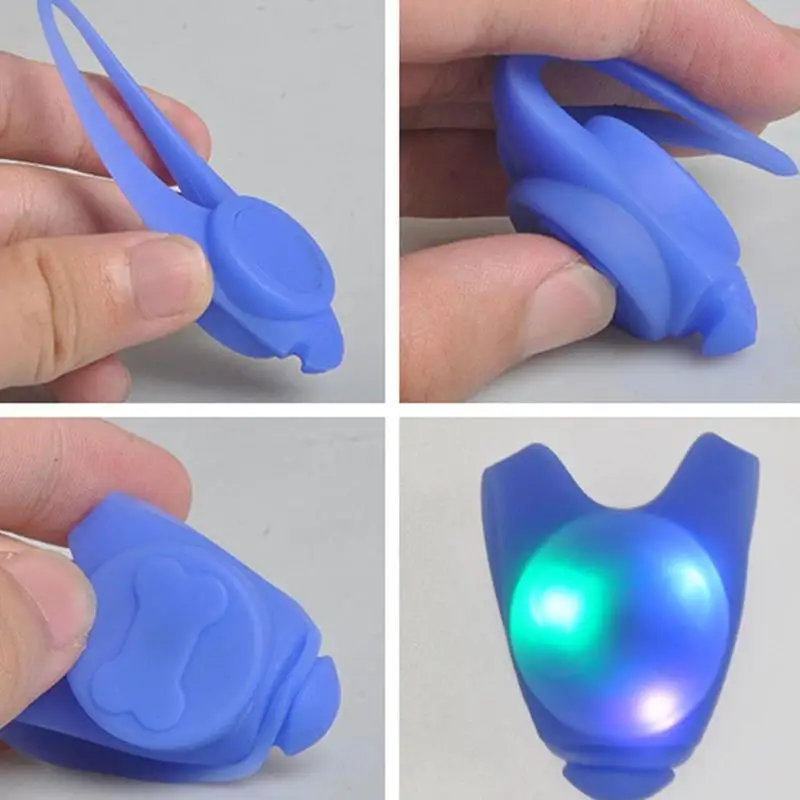 Силиконовый водонепроницаемый светодиодный светильник подвеска для собаки